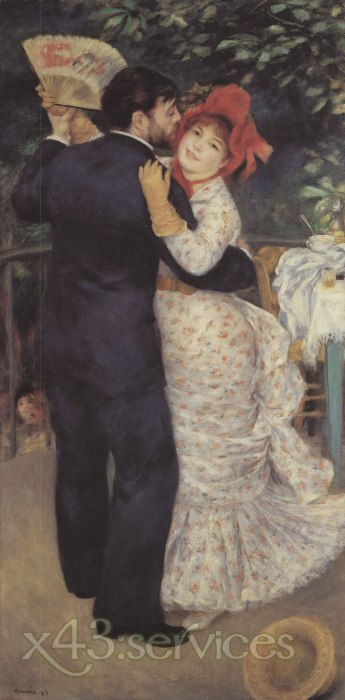 Auguste Renoir - Der Tanz auf dem Lande 1